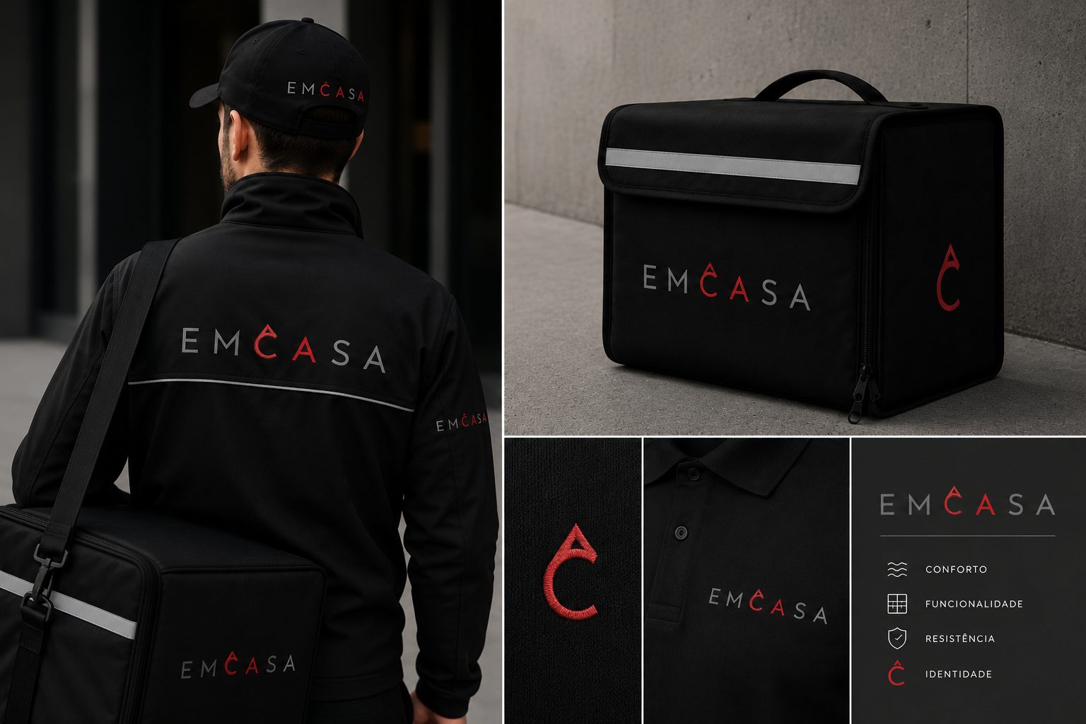 Identidade visual EMCASA